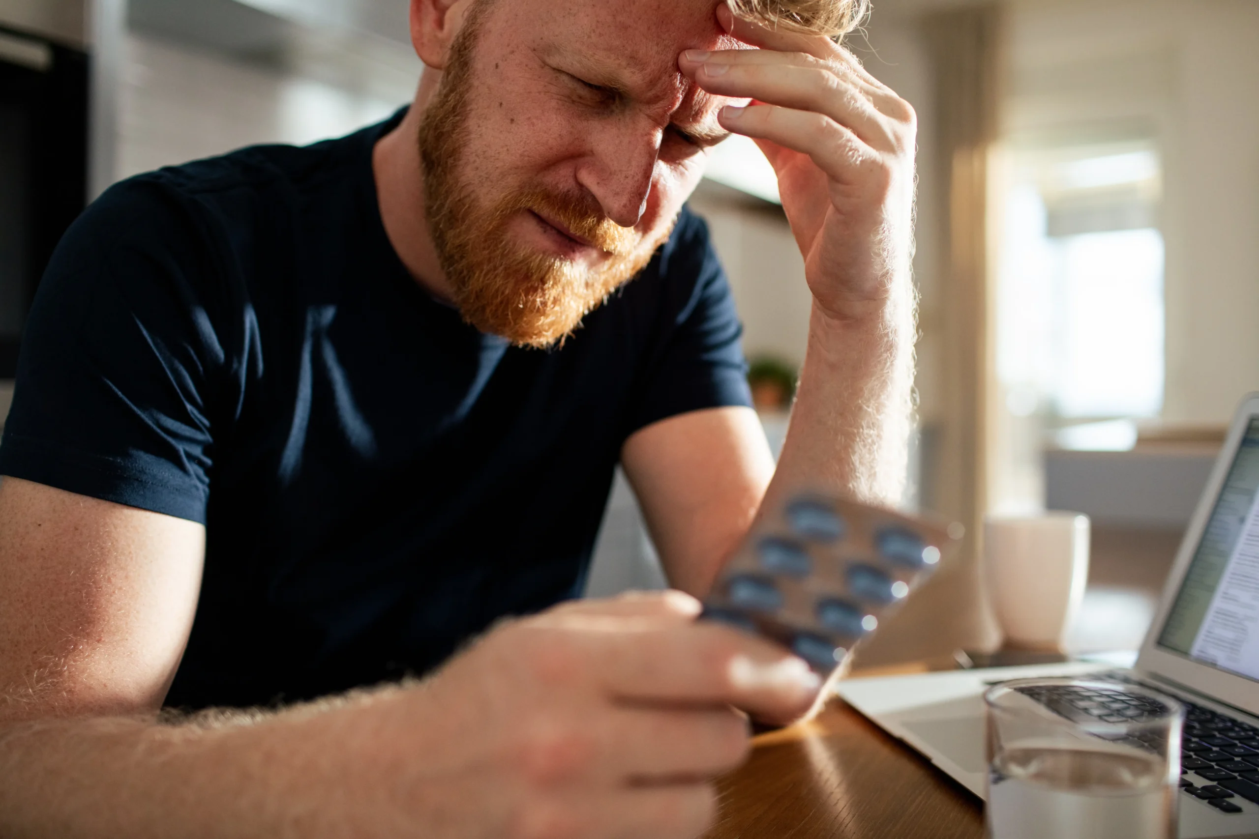 Man checking the tablet | nova vitacare | Texas