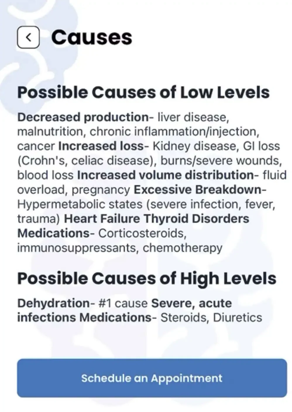 Tailored Recommendations for Targeted Treatments